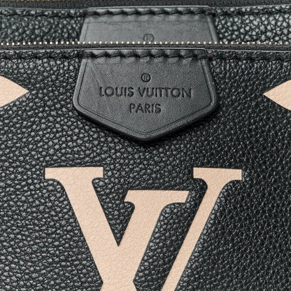 Louis Vuitton Empreinte Monogram Giant Multi Pochette Accessories Black Beige 10 of 14