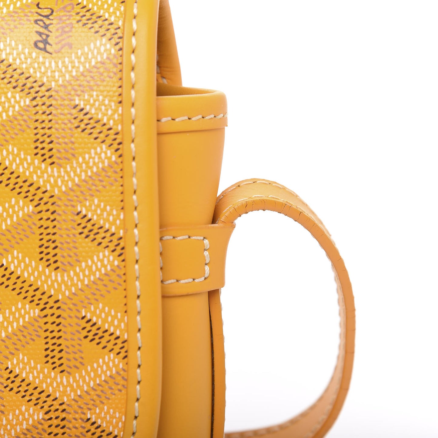 Goyardine Belvedere PM Messenger Bag Yellow