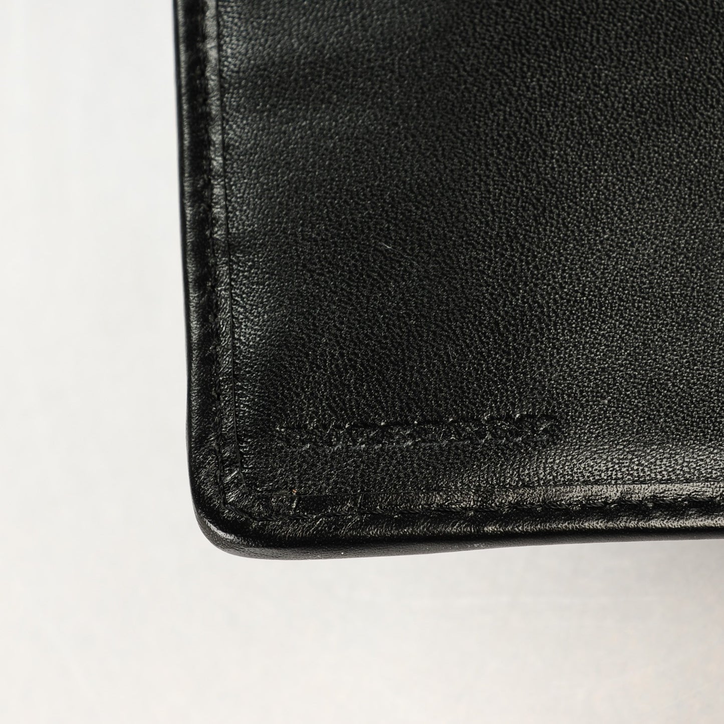 London Check Continental Wallet Charcoal Black