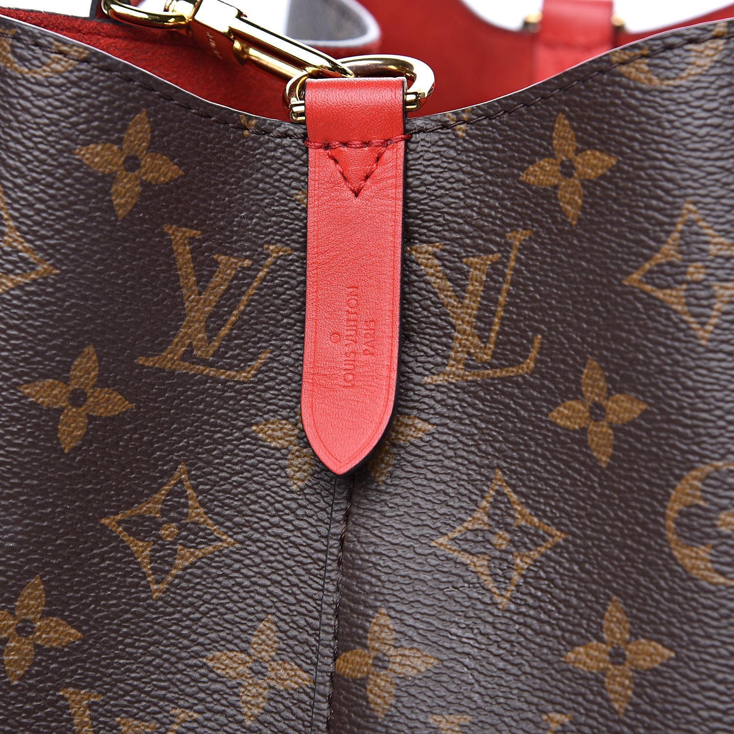 Louis Vuitton Monogram Neonoe MM Coquelicot 9 of 9