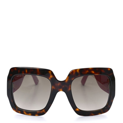 Gucci Square Frame GG0102S Sunglasses Glitter Pink Multi 2 of 7