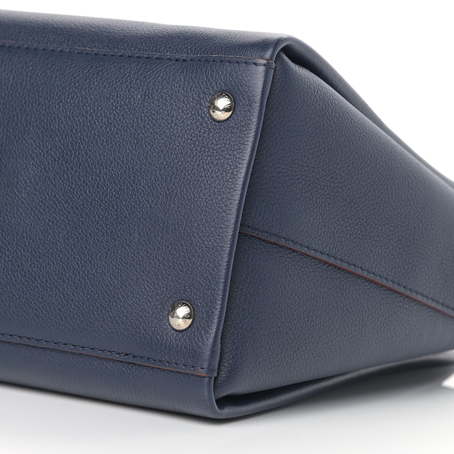Calfskin Lockmeto Marine Rouge
