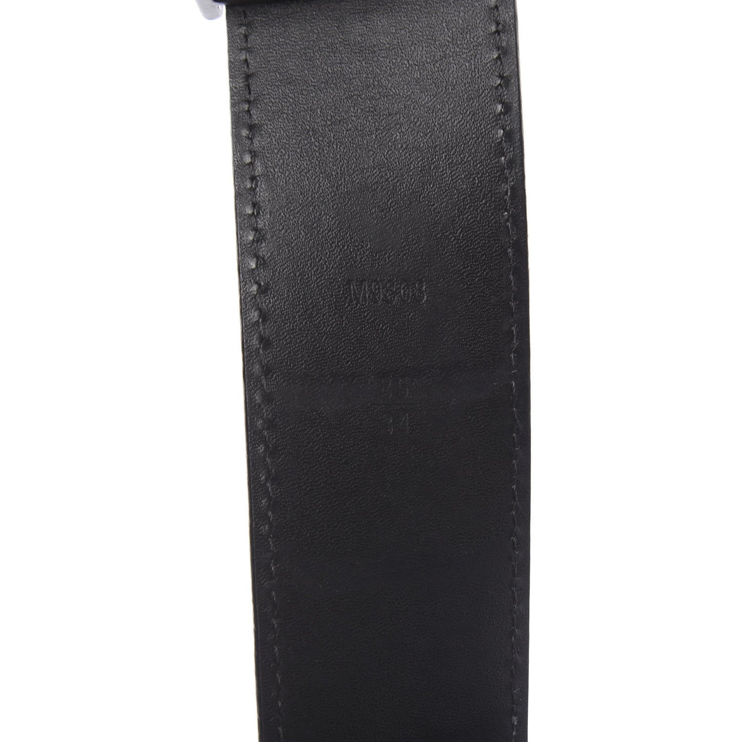 Damier Graphite 40mm LV Initiales Belt 85 34