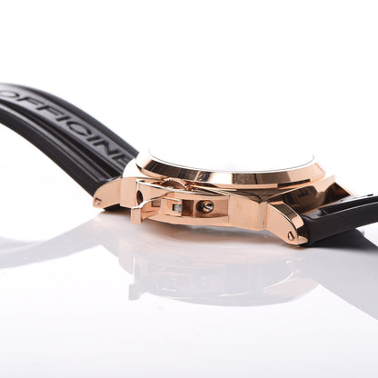 Panerai 18K Rose Gold Rubber 44mm Luminor Marina 8 Days ORO Rosso Manual Winding Watch Black PAM00511 5 of 8