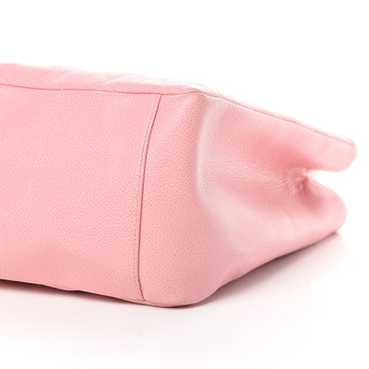 Chanel Caviar Quilted Grand Shopping Tote GST Pink 10 of 14