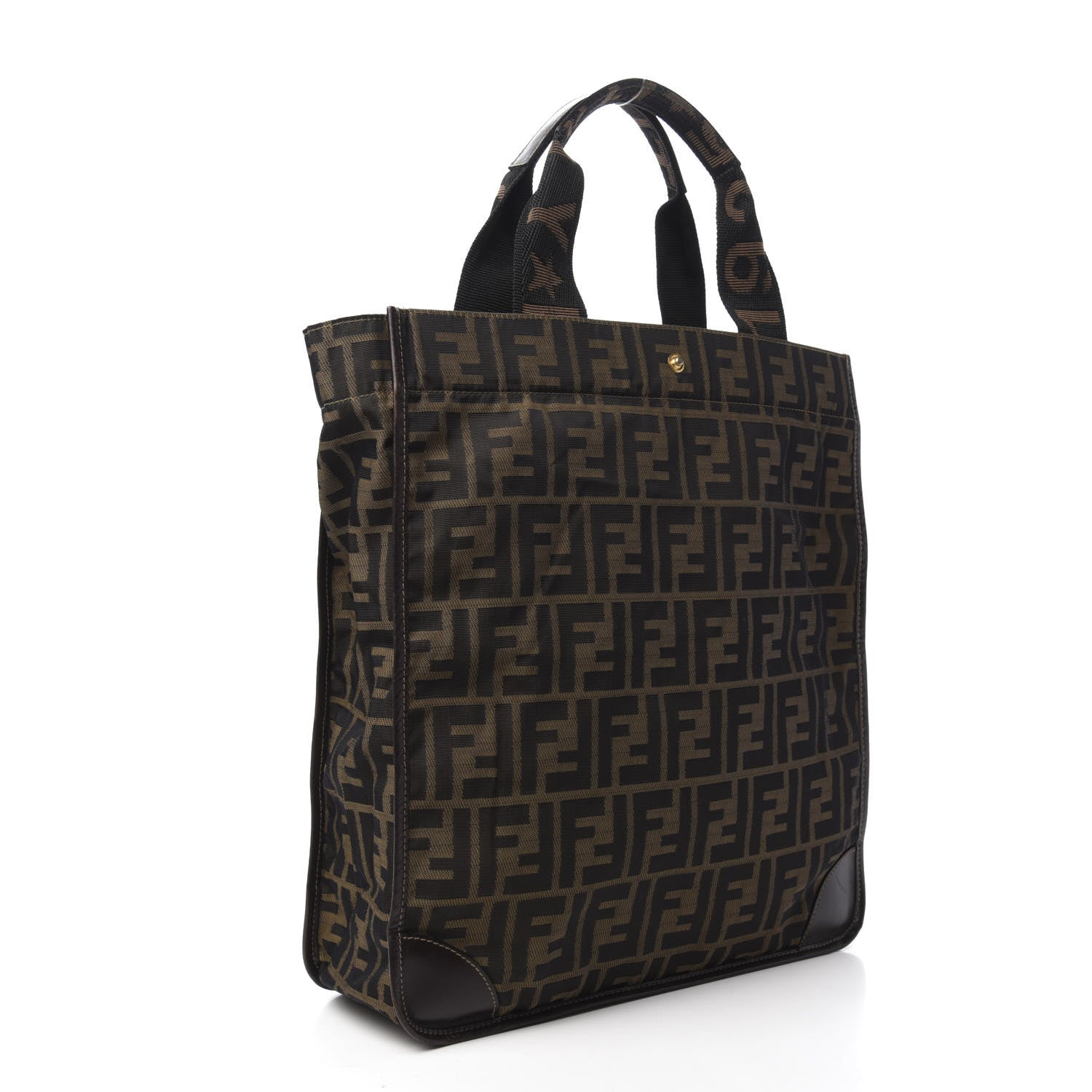 Fendi Zucca Shopping Tote Tobacco 3 of 10