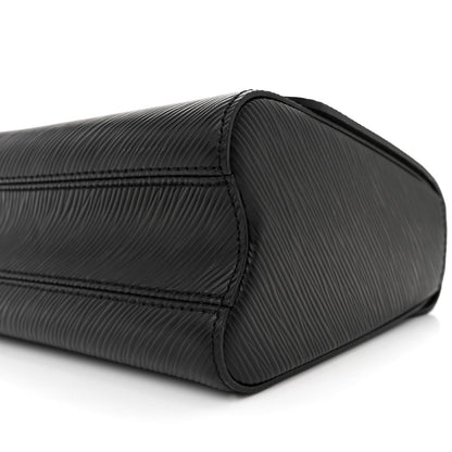 Louis Vuitton LOUIS VUITTON Epi Twist Shoulder Bag MM Black 9 of 11