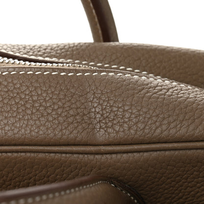 Hermes Taurillon Clemence Steve 35 Etoupe 10 of 10