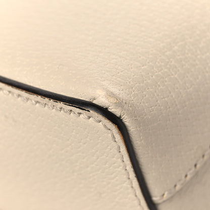 Gucci Textured Dollar Calfskin Web Small Ophidia Dome Shoulder Bag Mystic White 12 of 12