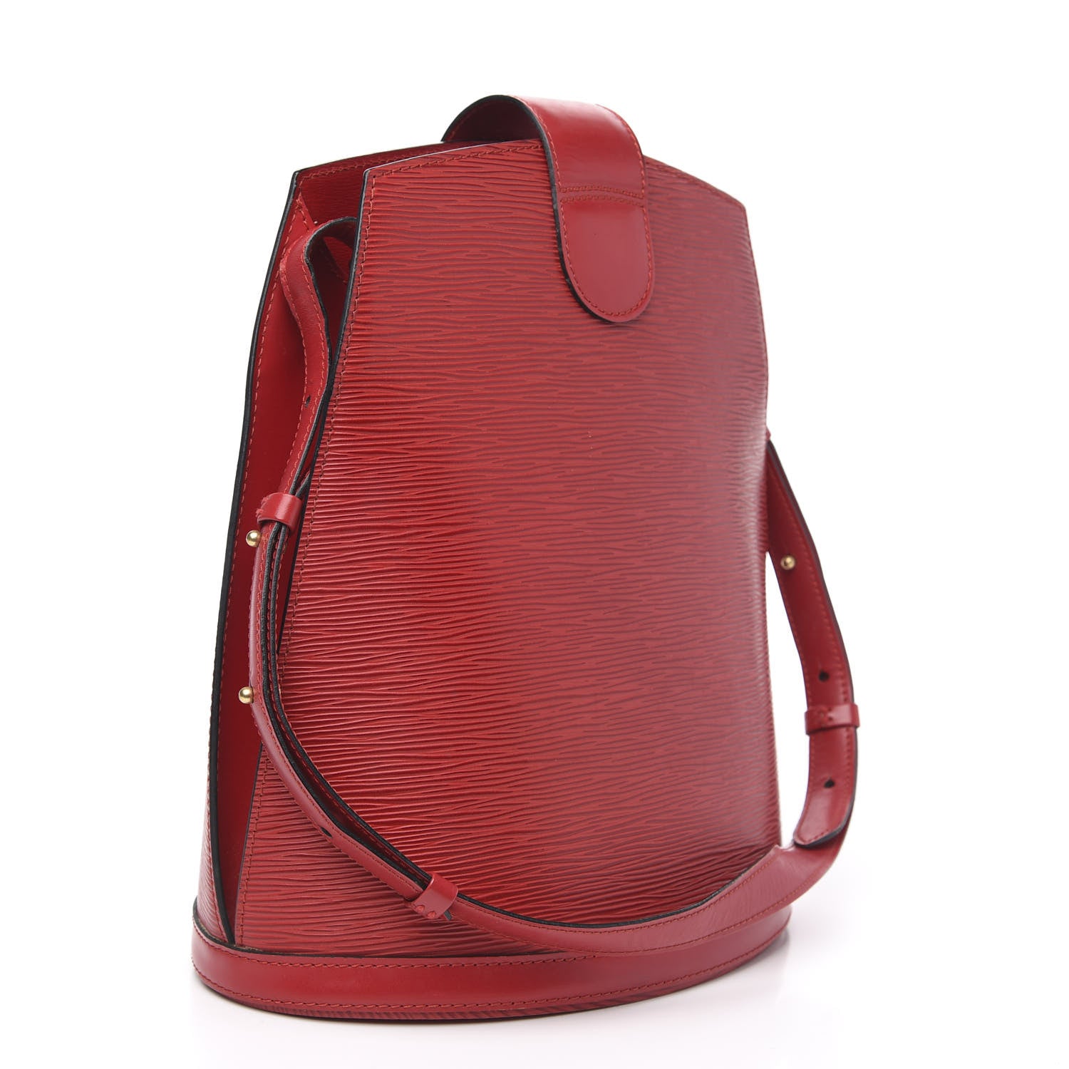 Louis Vuitton Epi Cluny Castillan Red 3 of 11