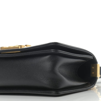Chanel Caviar Quilted Small Boy Flap Black 10 of 12