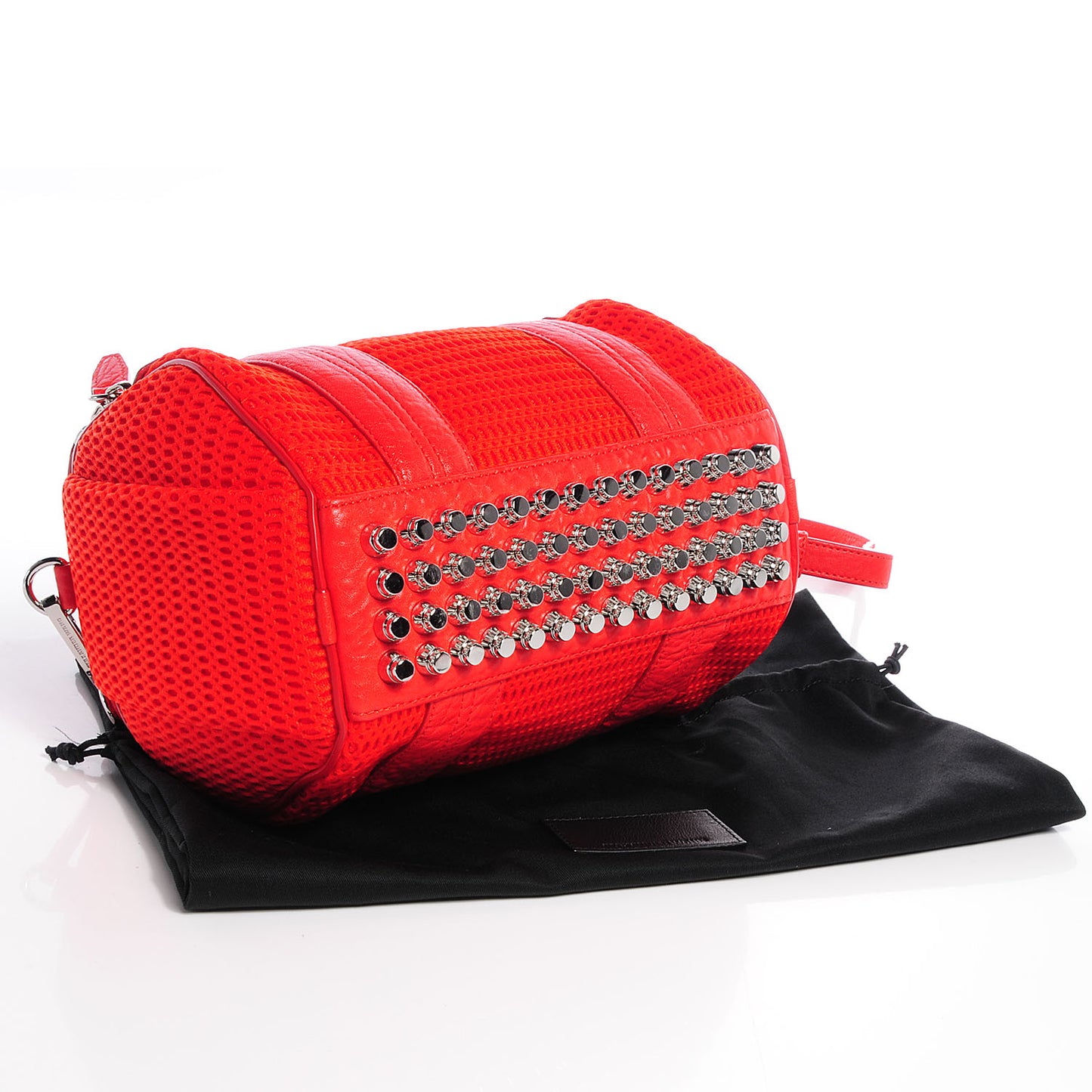 Mesh Rockie Cola w Rhodium Hardware