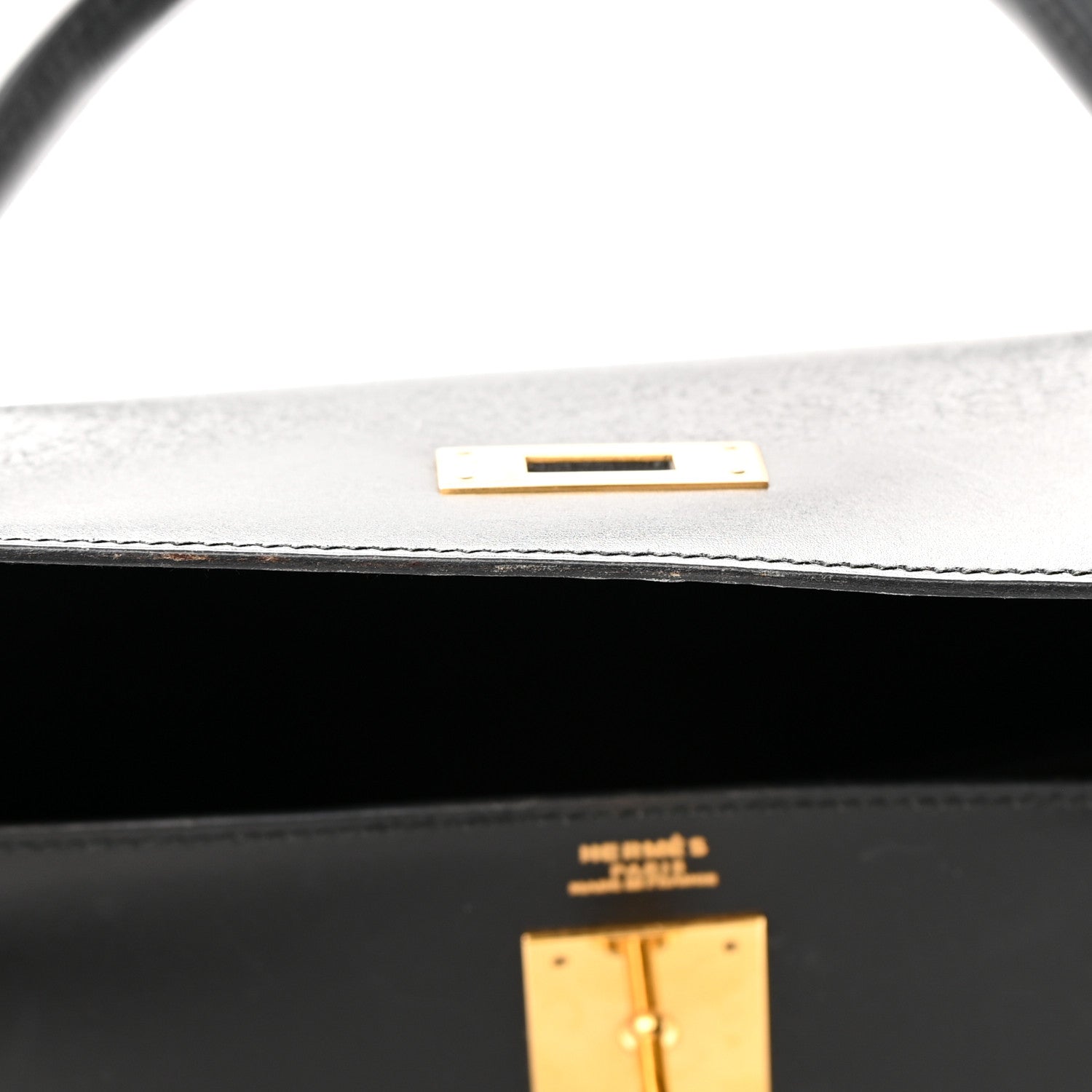Hermes Box Kelly Sellier 32 Black 18 of 31