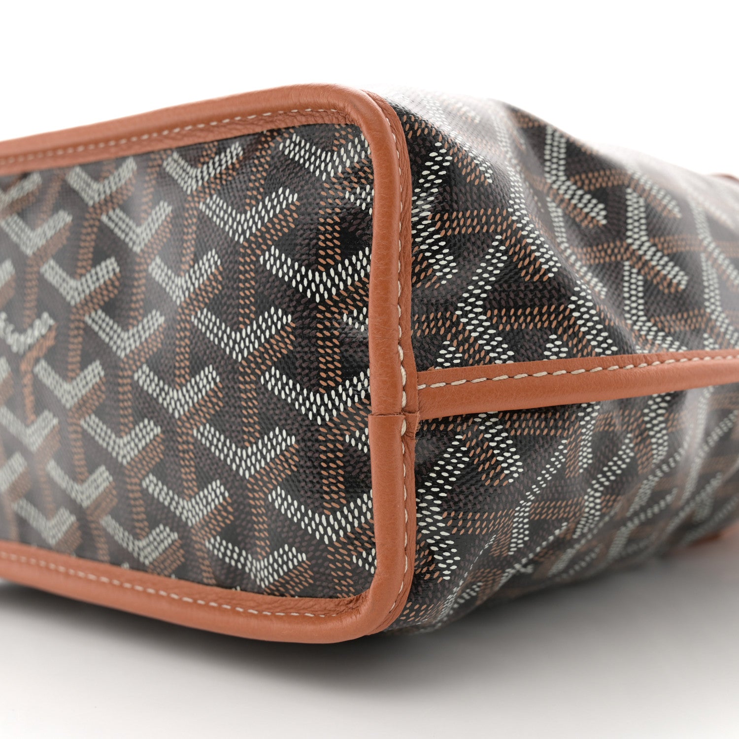 Goyard Goyardine Reversible Mini Anjou Black Gold 16 of 17