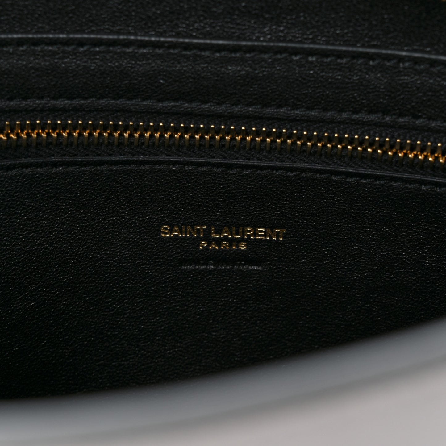 Calfskin Small Monogram Cabas White