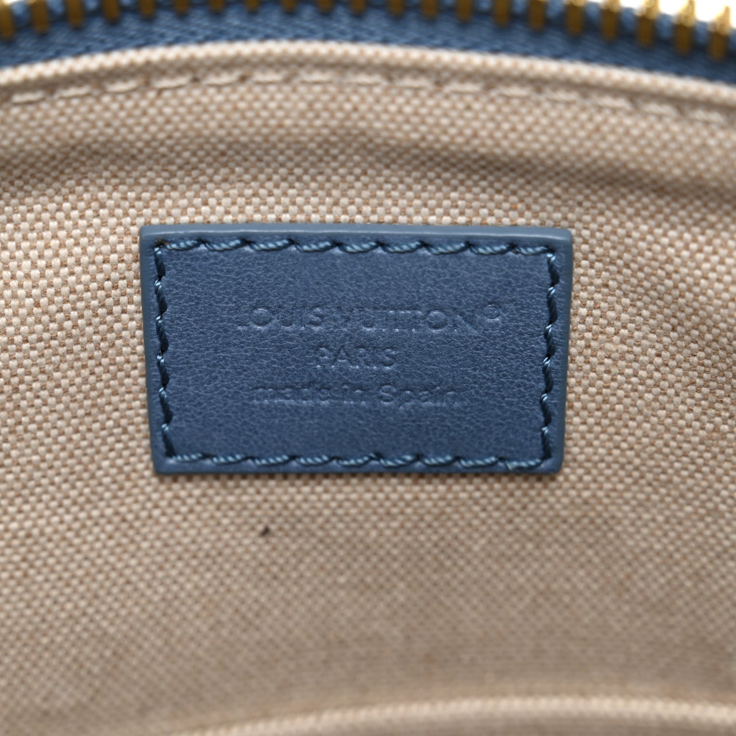 Louis Vuitton Damier Denim 3D Speedy Bandouliere 30 Denim Blue 7 of 10