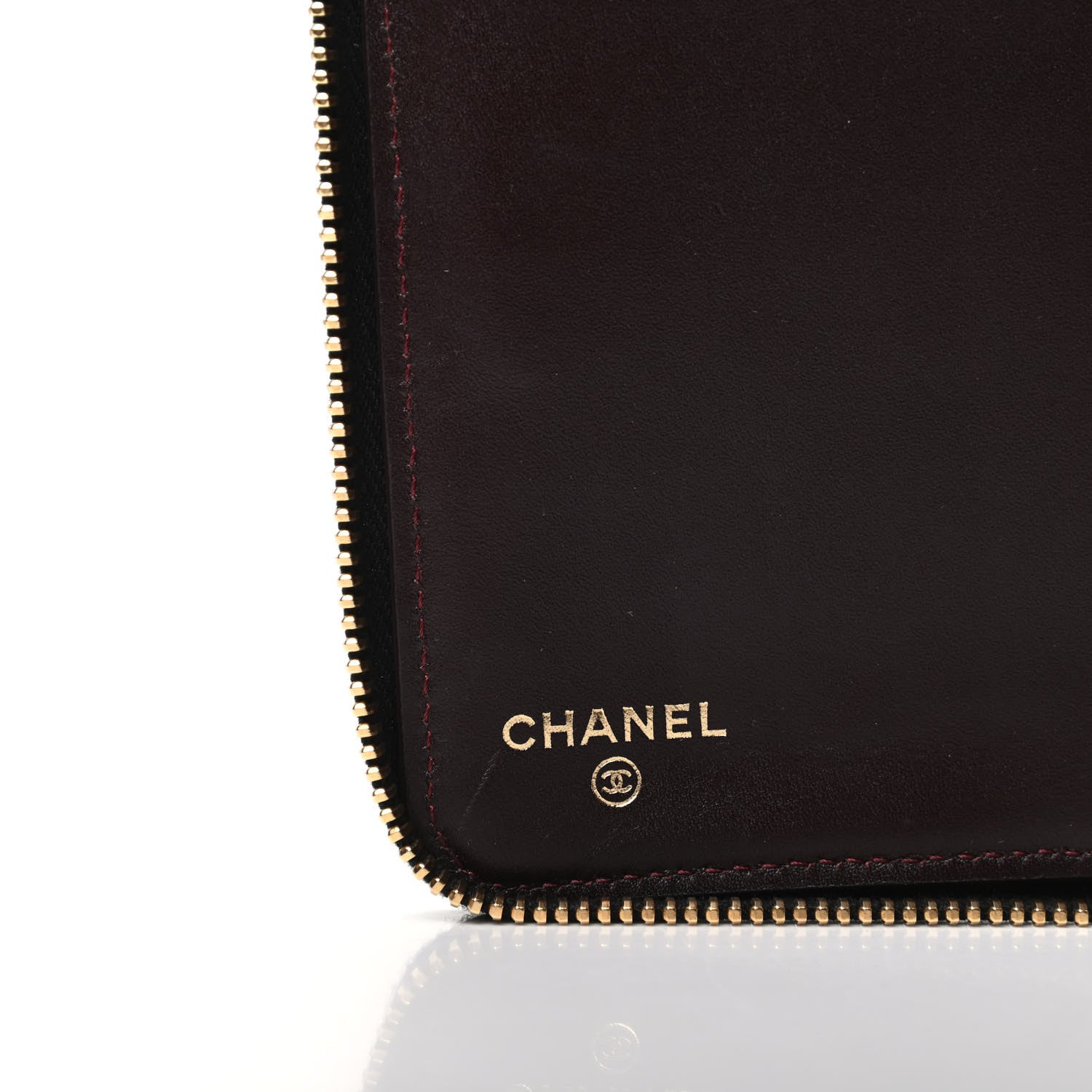 Chanel Caviar Quilted Large Zip Around Organizer Wallet Black 6 of 9