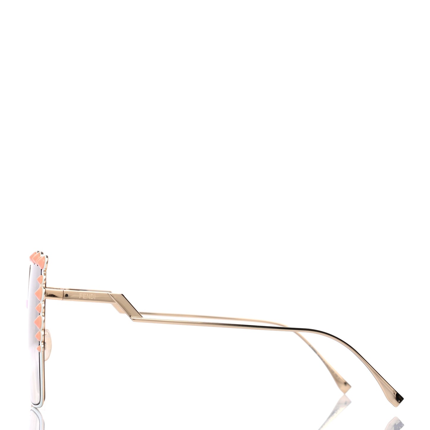 Square Dots Sunglasses FF 0259/S Gold