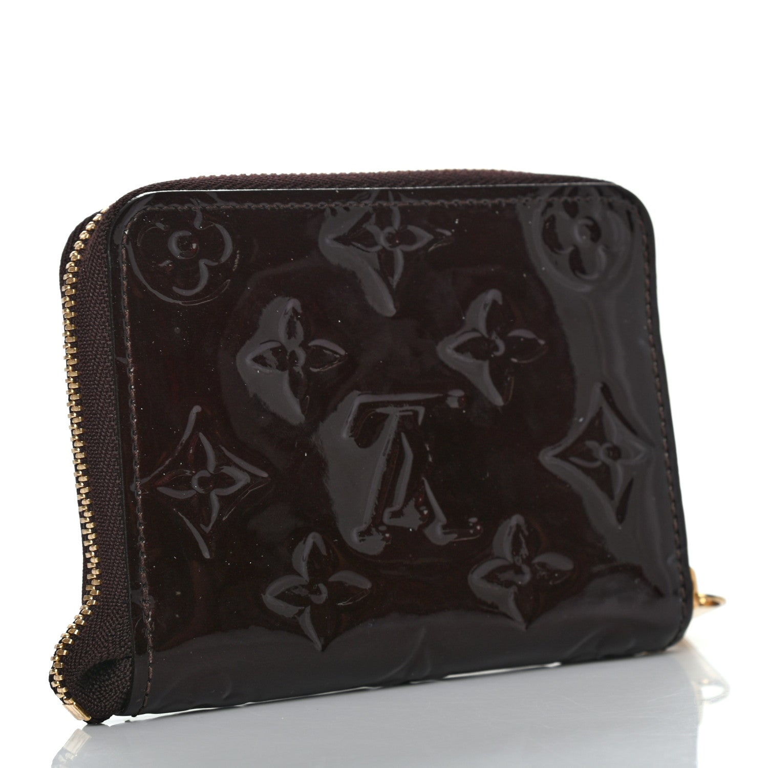 Louis Vuitton Vernis Zippy Coin Purse Wallet Amarante 3 of 9