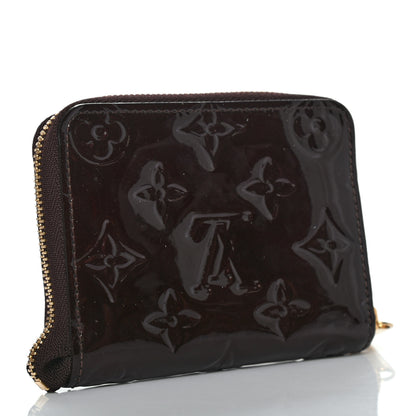 Louis Vuitton Vernis Zippy Coin Purse Wallet Amarante 3 of 9
