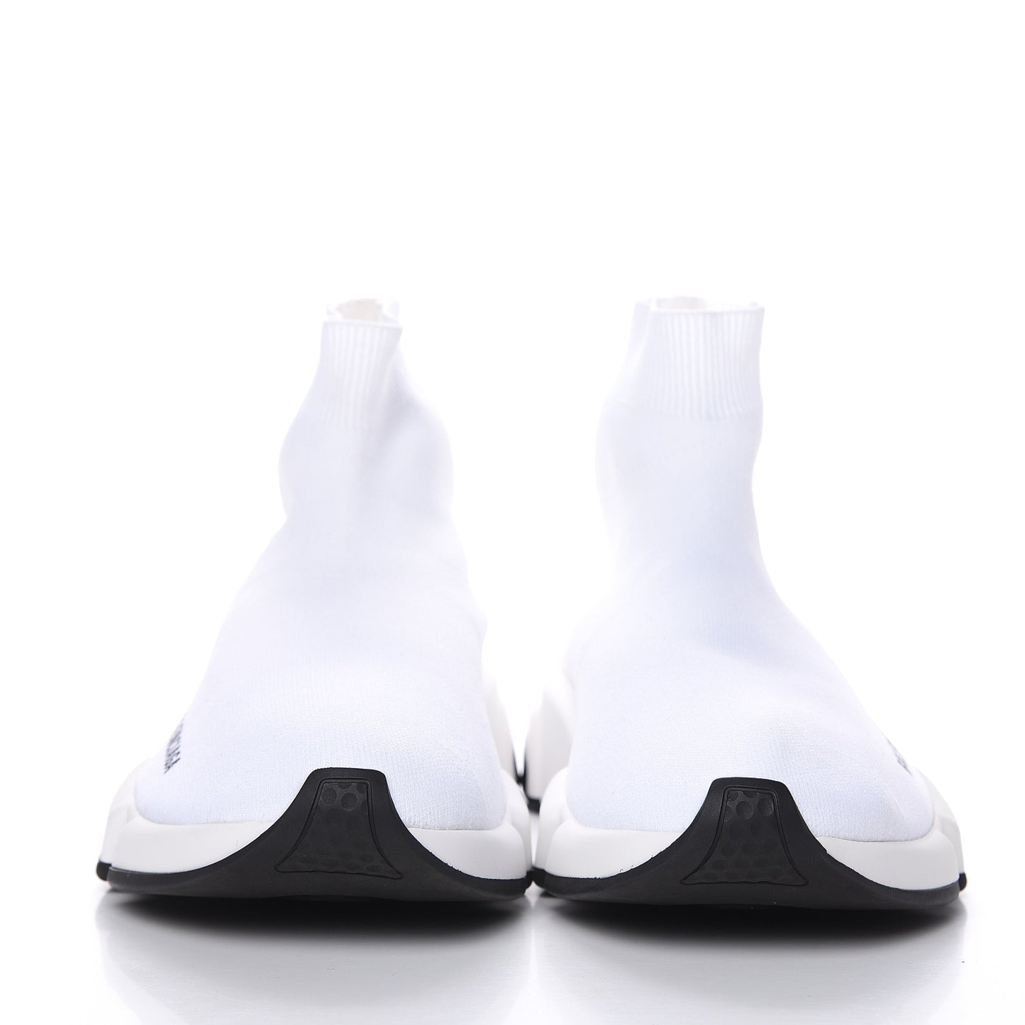 Neoprene Knit Womens Speed Sneakers 41 White