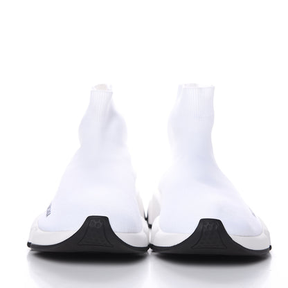 Balenciaga Neoprene Knit Womens Speed Sneakers 41 White 2 of 9