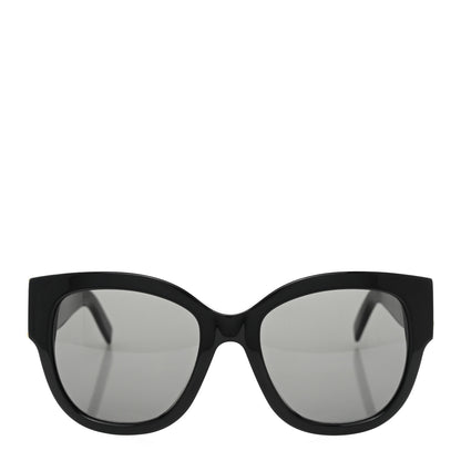 Saint Laurent Acetate Cateye Sunglasses SL M95 F Black 2 of 7
