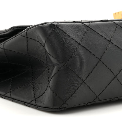 Chanel Aged Calfskin Quilted 2.55 Reissue 225 Flap Black 10 of 10