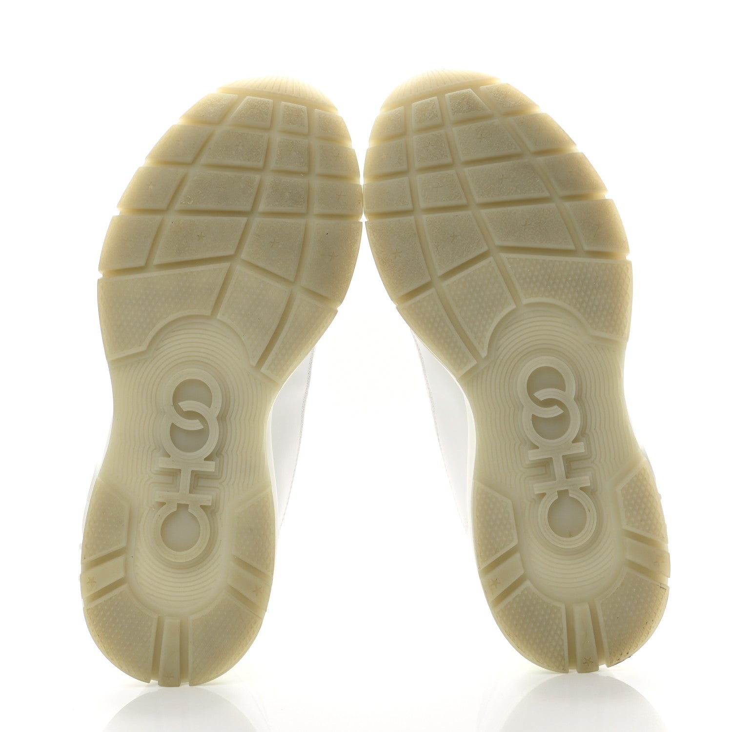 Jimmy Choo Calfskin Mesh Inca Platform Hiking Boots 43 White 6 of 10