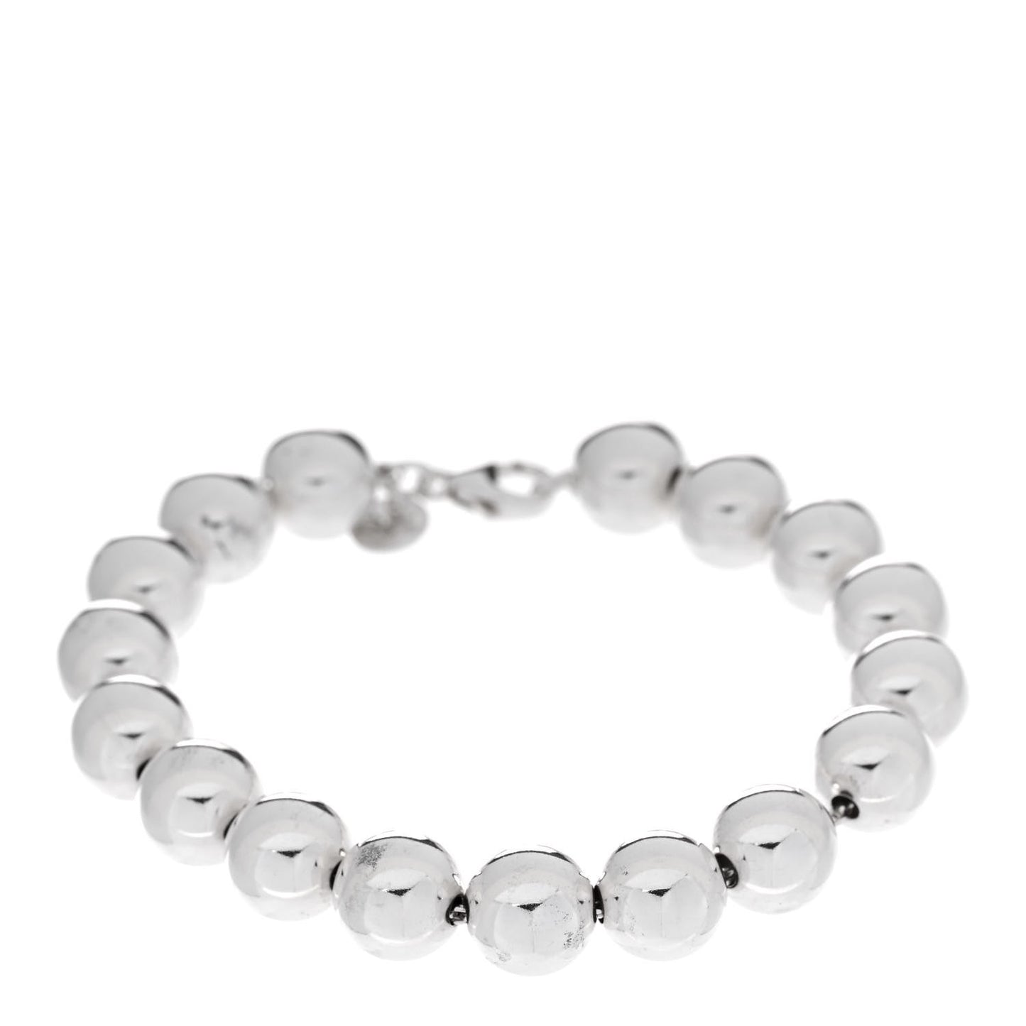 Sterling Silver 10mm Hardwear Ball Bracelet