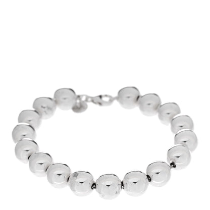 Tiffany Sterling Silver 10mm Hardwear Ball Bracelet 1 of 4