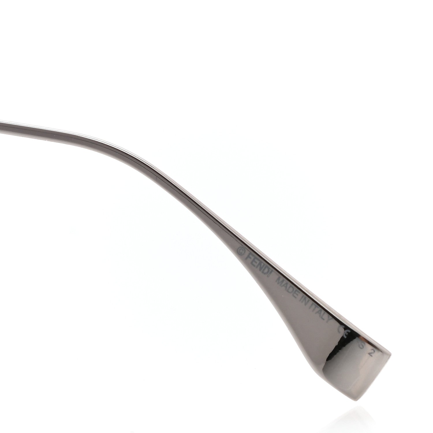 Fendi Crystal Freedom Sunglasses 0380G/S Silver 5 of 7