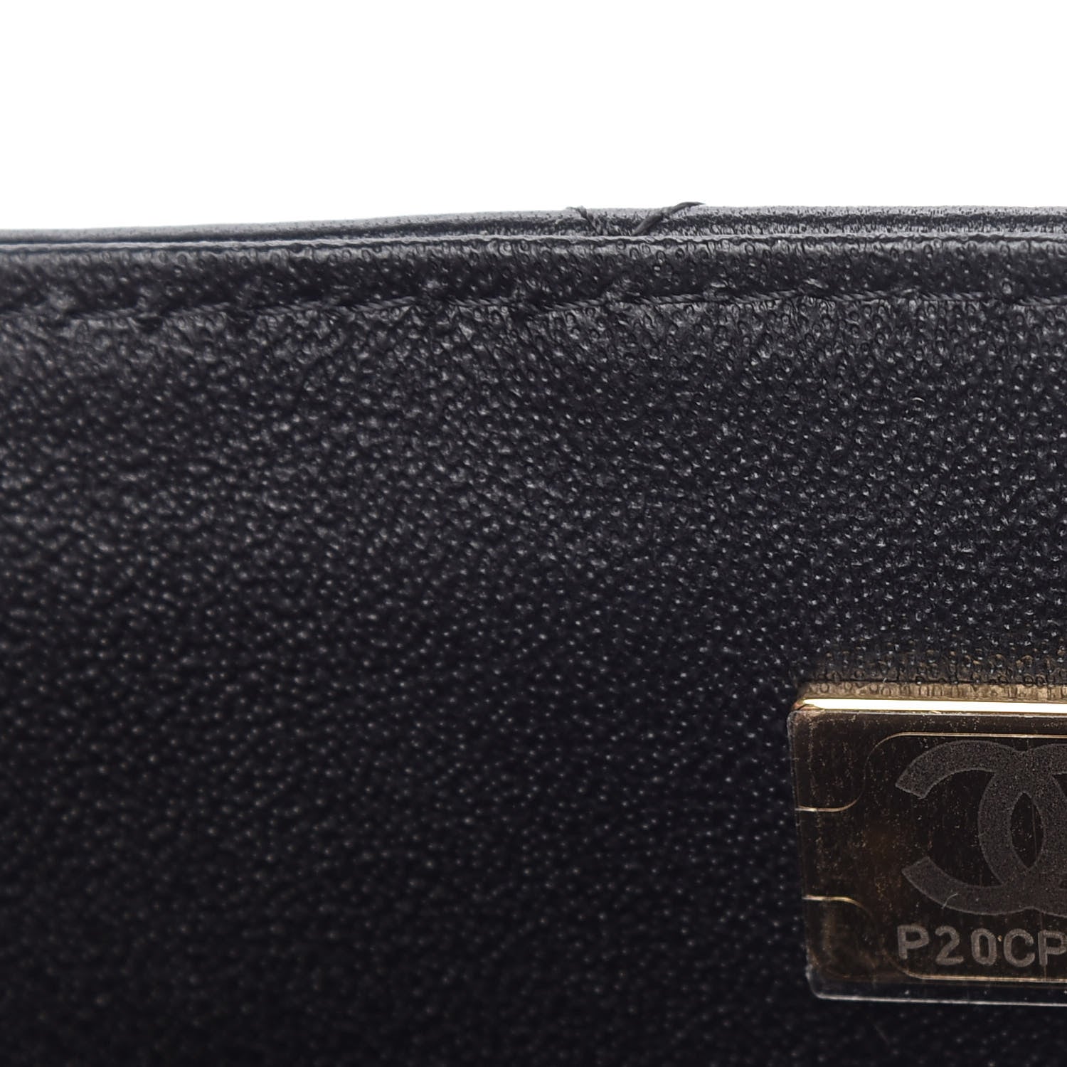 Chanel Lambskin Quilted Mini Top Handle Rectangular Flap Black 9 of 11