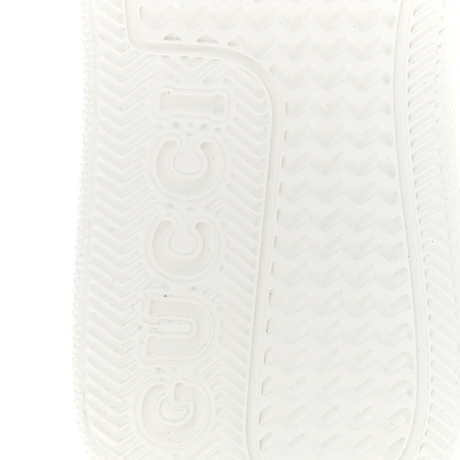 Gucci Calfskin Web Perforated Womens Platform 55mm Sneakers 36 White Bright Splash 7 of 10