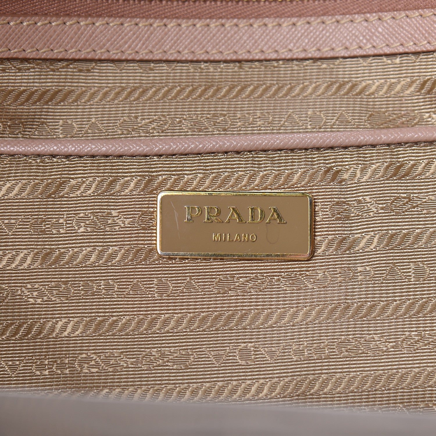 Prada Saffiano Lux Extra Large Galleria Double Zip Tote Cammeo 6 of 20