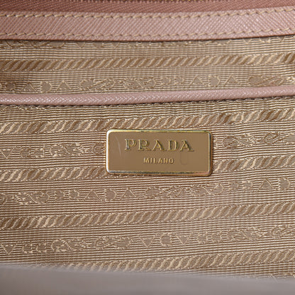 Prada Saffiano Lux Extra Large Galleria Double Zip Tote Cammeo 6 of 20
