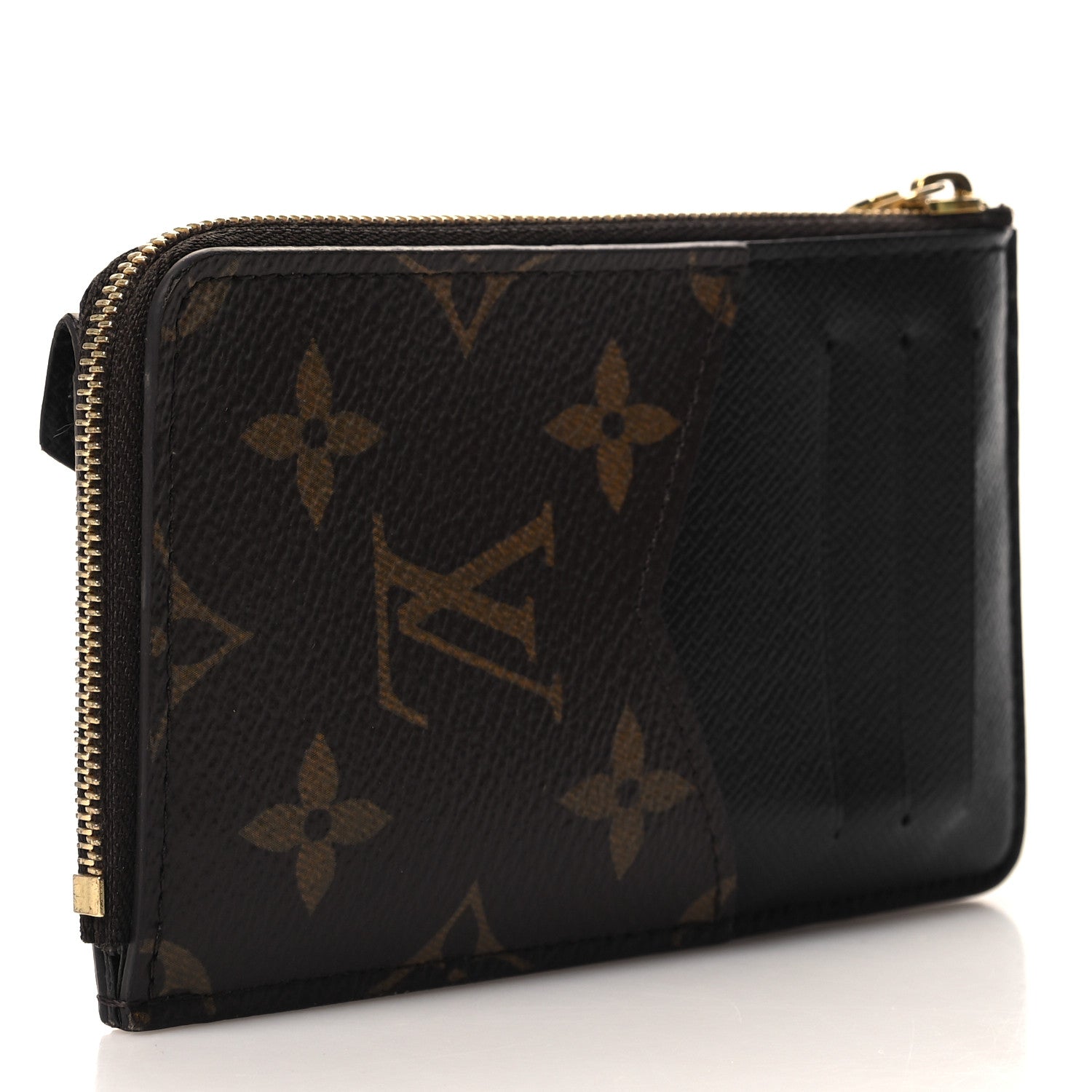 Louis Vuitton Monogram Recto Verso Card Holder Black 3 of 6