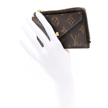 Louis Vuitton Monogram Recto Verso Card Holder Black 2 of 8