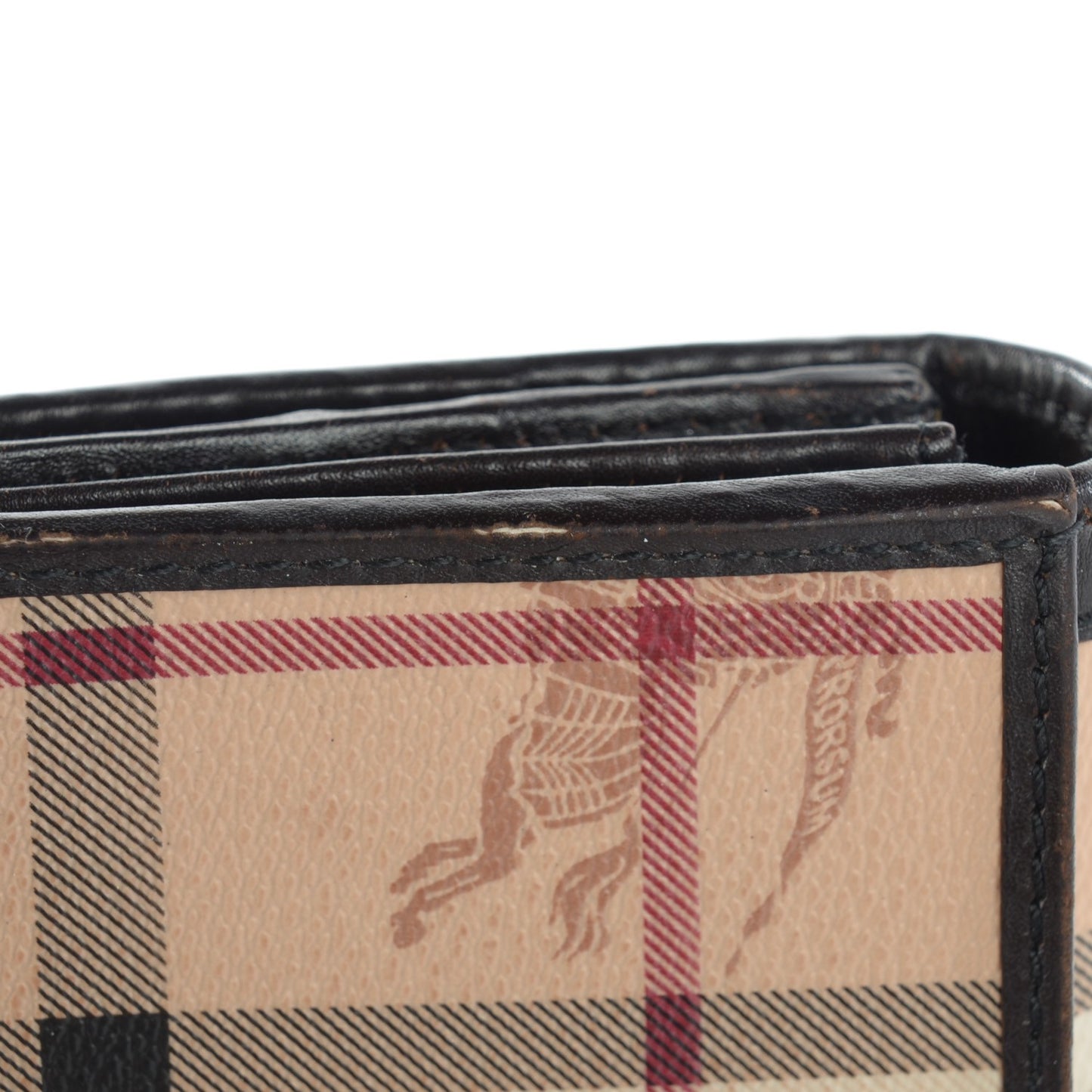 Haymarket Check Continental Wallet Brown