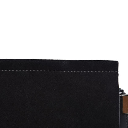 Chloe Suede Calfskin Medium Faye Shoulder Bag Black 19 of 19