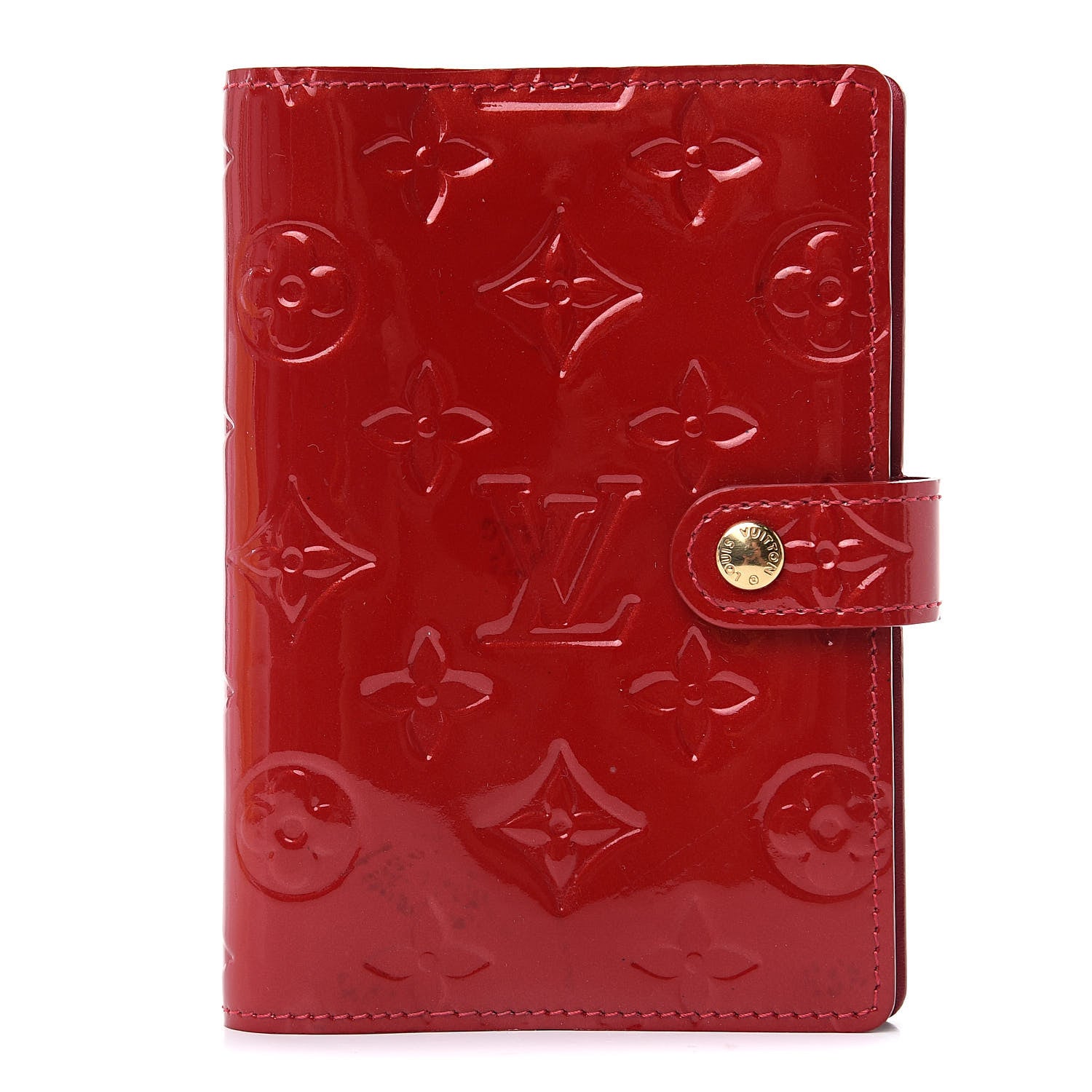Louis Vuitton Vernis Small Ring Agenda Cover Pomme D'Amour 1 of 8