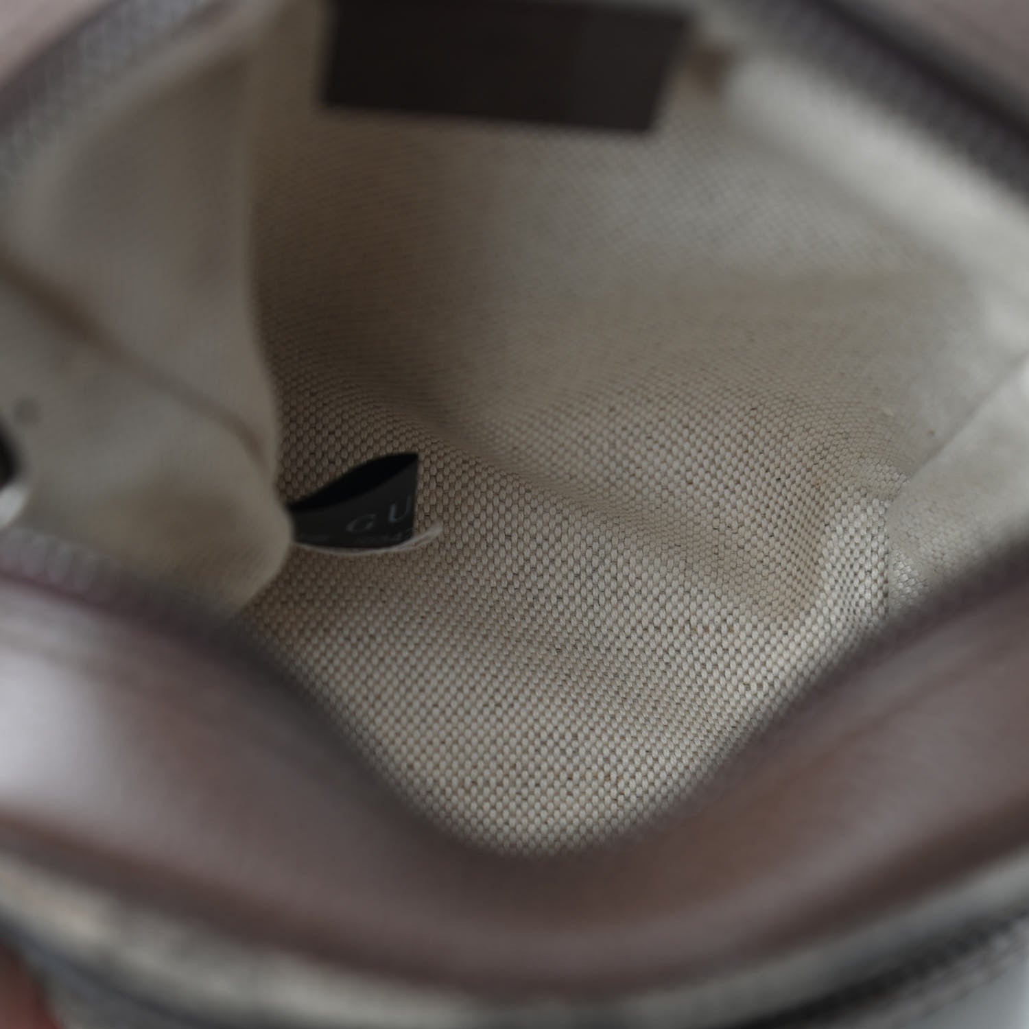 Gucci GG Supreme Monogram Web Mini Ophidia Messenger Brown 4 of 4