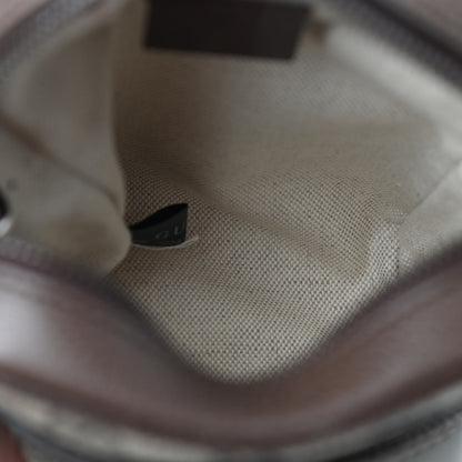 Gucci GG Supreme Monogram Web Mini Ophidia Messenger Brown 4 of 4
