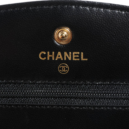 Chanel Caviar Timeless CC Wallet on Chain WOC Black 7 of 9