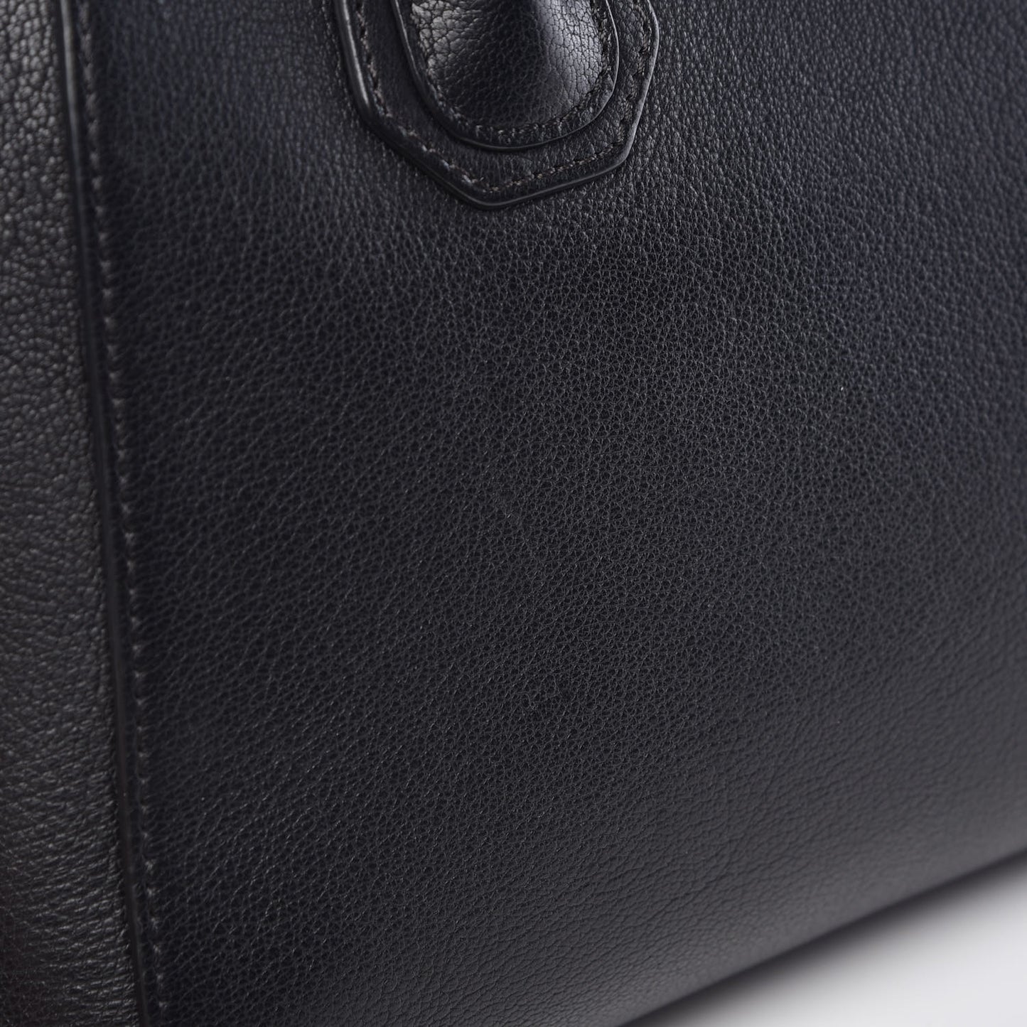 Sugar Goatskin Small Antigona Black