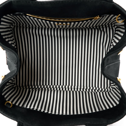 Prada Canapa Logo Tote Black 5 of 17
