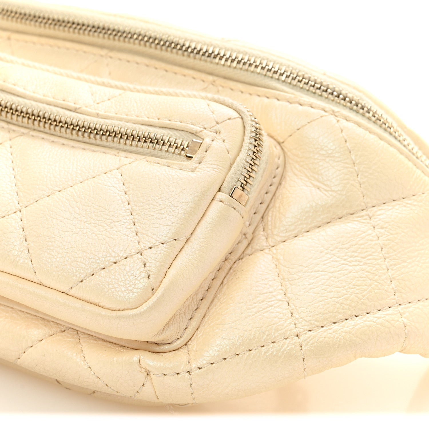 Chanel Calfskin Quilted All About Waist Belt Bag Light Beige 10 of 10