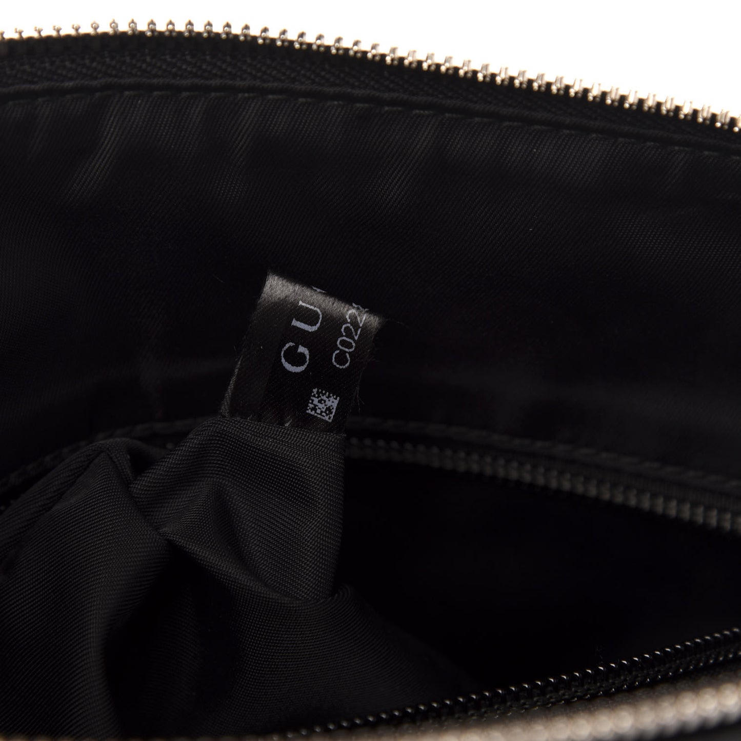GG Supreme Monogram Web Messenger Bag Black