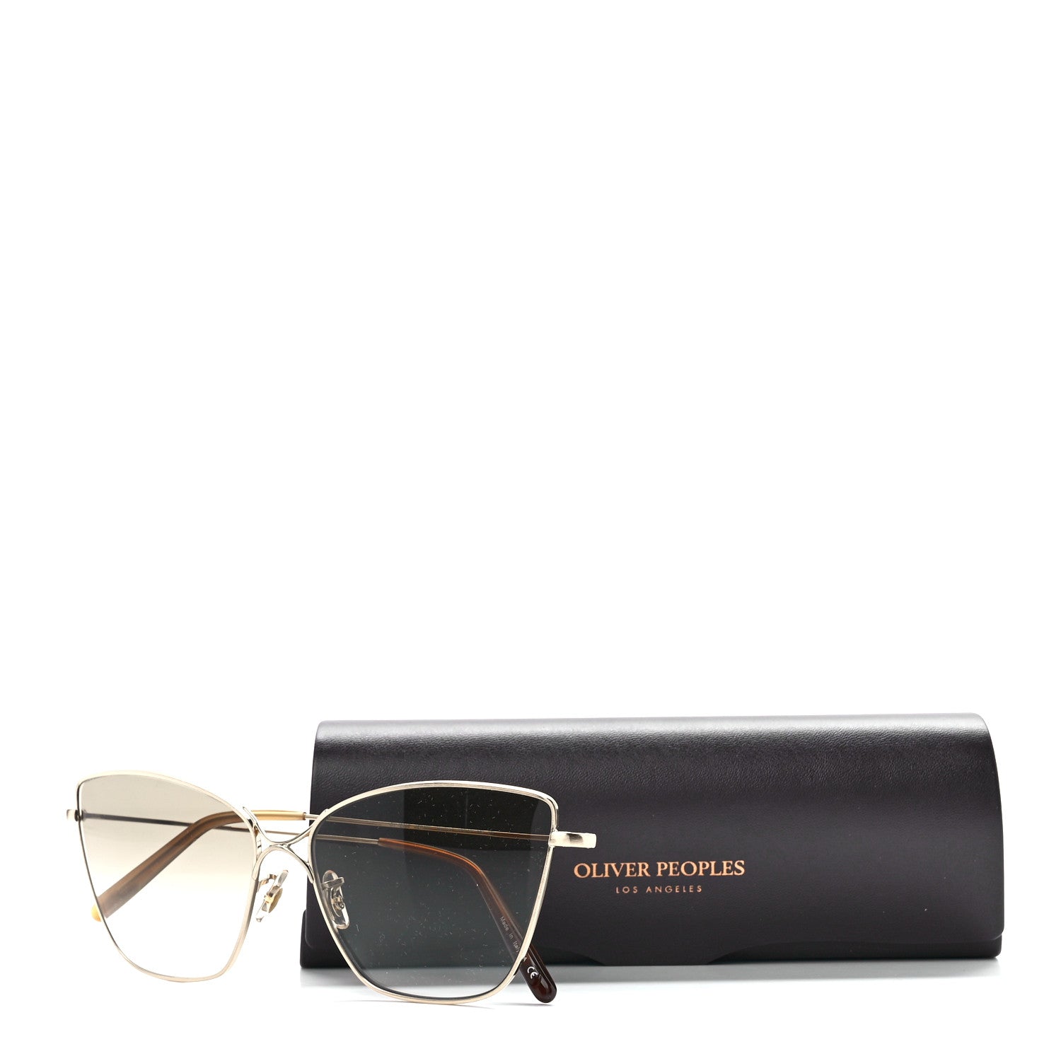 Oliver Peoples Metal Marlyse Sunglasses Gold 8 of 8