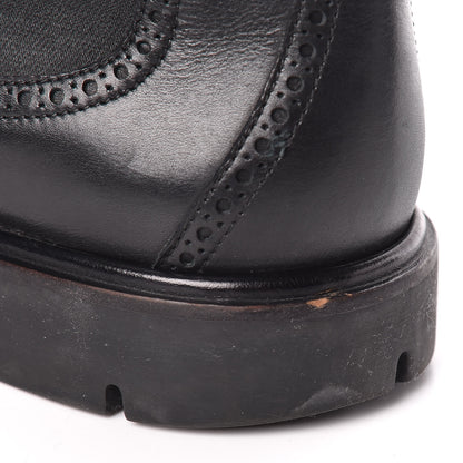 Hermes Calfskin Mens Ankle Boots 43 Black 12 of 14